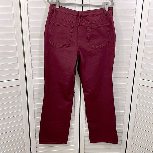 Dream Jeannes Size 12 Quacker Factory Flare Bootcut Stretch - Picture 9 of 13